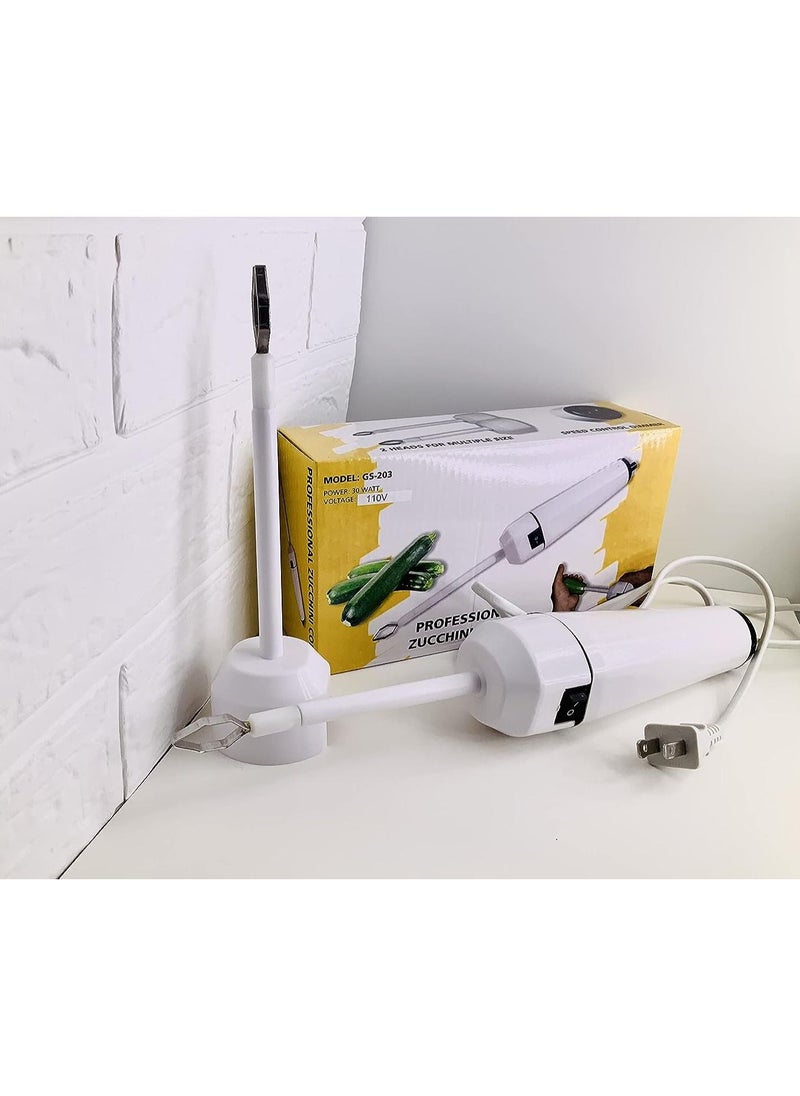 DubaiGallery Variable speed electric power electric vegetable corer zucchini cucumber eggplant potato turnip carrot drill easy veggie corer  - Image 2