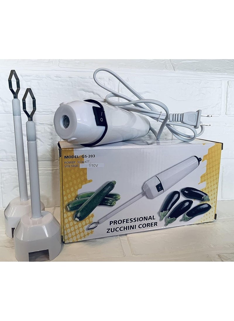 DubaiGallery Variable speed electric power electric vegetable corer zucchini cucumber eggplant potato turnip carrot drill easy veggie corer  - Image 1