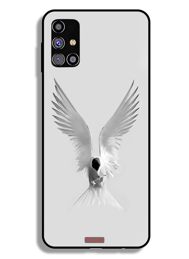 Tolwak Samsung Galaxy M31s Protective Case Cover Wings - Image 2