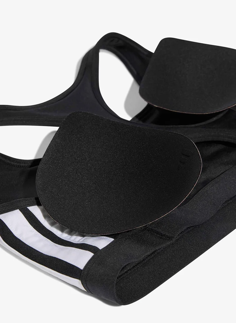 Adidas  3-Stripes Optime Essentials Medium Support Bra for Women | Best Price UAE