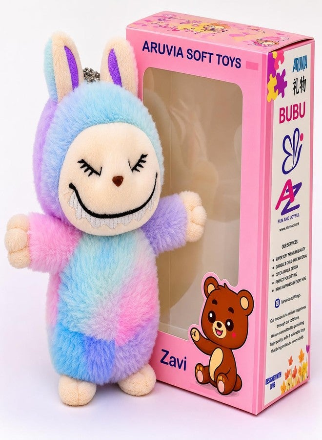 Aruvia Love Bubu Soft Toy Plush Keychain (24 cm) | Cute Fuzzy Stuffed Doll with Hanging Hook | Bag Charm Car Keychain Plush | Gift for Boys Girls - Image 1