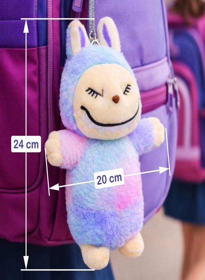 Aruvia Love Bubu Soft Toy Plush Keychain (24 cm) | Cute Fuzzy Stuffed Doll with Hanging Hook | Bag Charm Car Keychain Plush | Gift for Boys Girls - Image 5