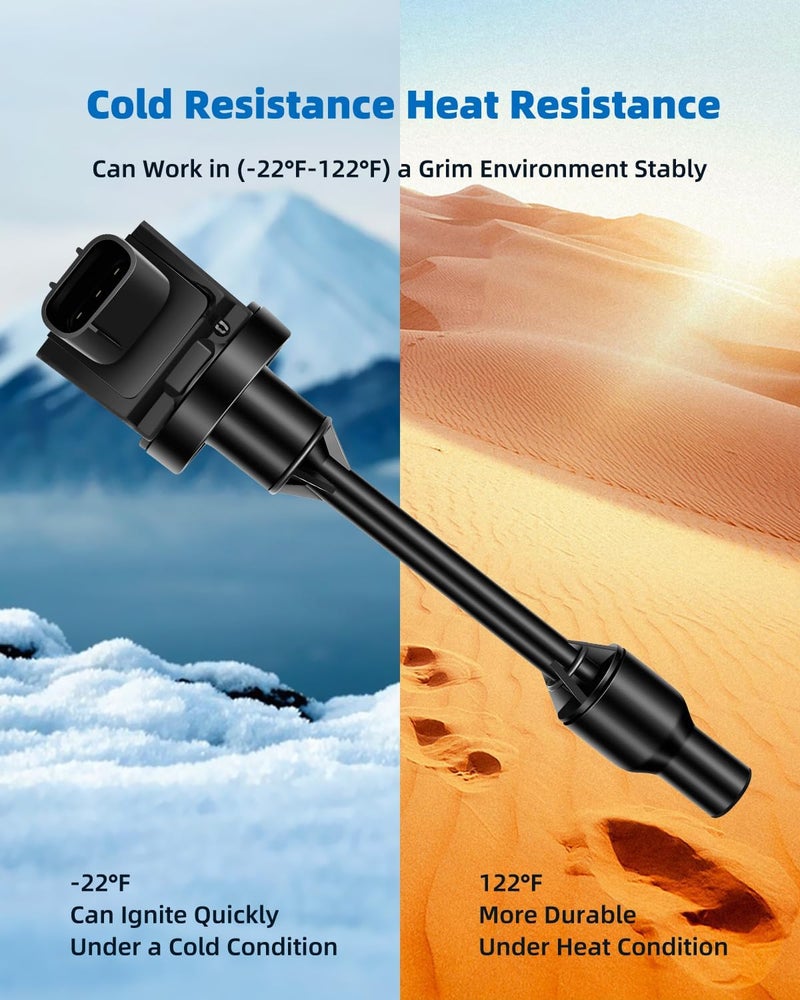 ECCPP ignition coils Pack of 1 UF848,coils packs,for Toyota &,for Lexus Vehicles - 1.8L 2.0L 2.5L - Camry 2018-2023,Corolla 2019 2020 2021 2022 2023,RAV4 2019-2023,ES250 2021 2022 2023 - Image 3