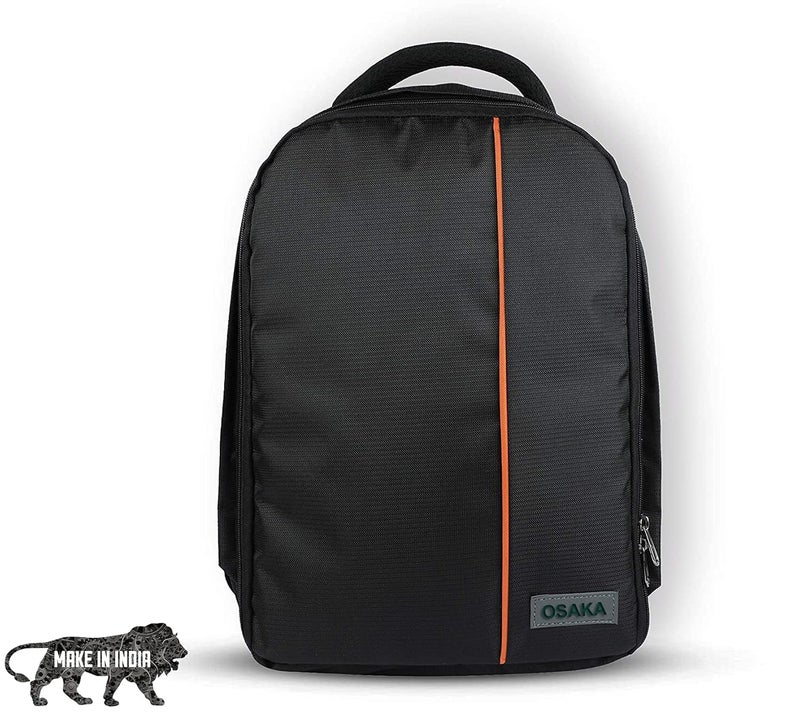OSAKA Pro Series-11 Waterproof DSLR Backpack Camera Bag, Lens Accessories Carry Case for Nikon, Canon, Olympus, Pentax & Others-Made in India - Image 1