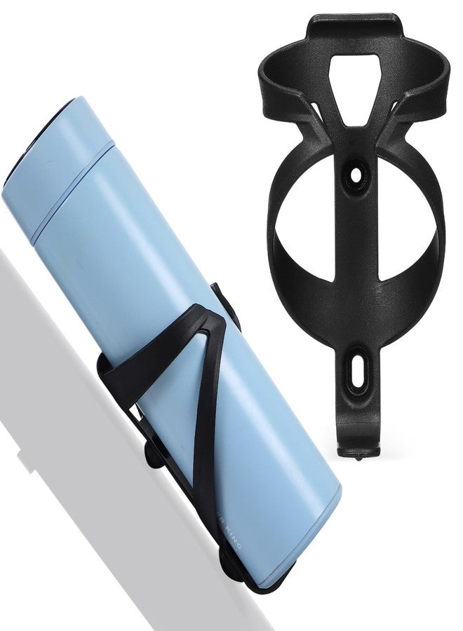 Milisten 2pcs Bike Water Bottle Holder, Nylon Bicycle Bike Water Bottle Cage, Universal Bike Side Load Bicycle Cup Cage Drink Cup Holder for Road, Mountain and Gravel Bikes - Image 1