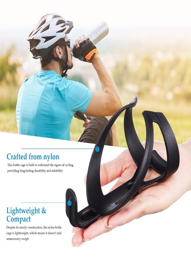 Milisten 2pcs Bike Water Bottle Holder, Nylon Bicycle Bike Water Bottle Cage, Universal Bike Side Load Bicycle Cup Cage Drink Cup Holder for Road, Mountain and Gravel Bikes - Image 2