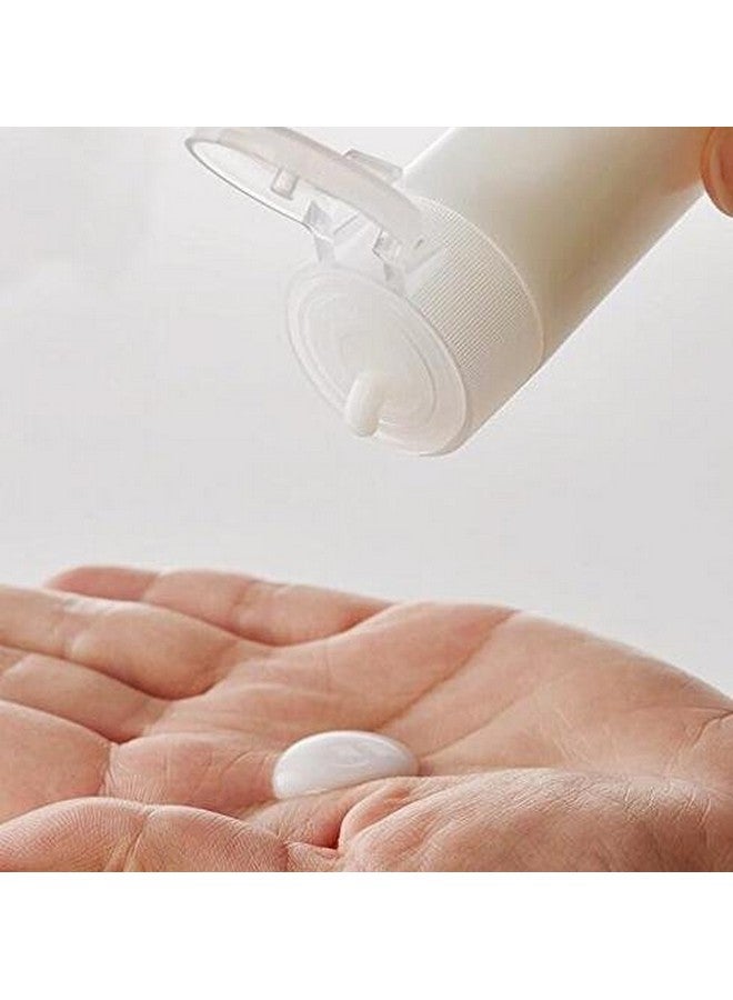 Elandy 12Pcs Empty Refillable Clear Plastic Sample Flip Cap Squeeze Bottle Container Pot Vials For Cosmetic Makeup Emollient Water Lotion Shower Gel Emulsion Liquid(18Ml.0.6Oz) - Image 3