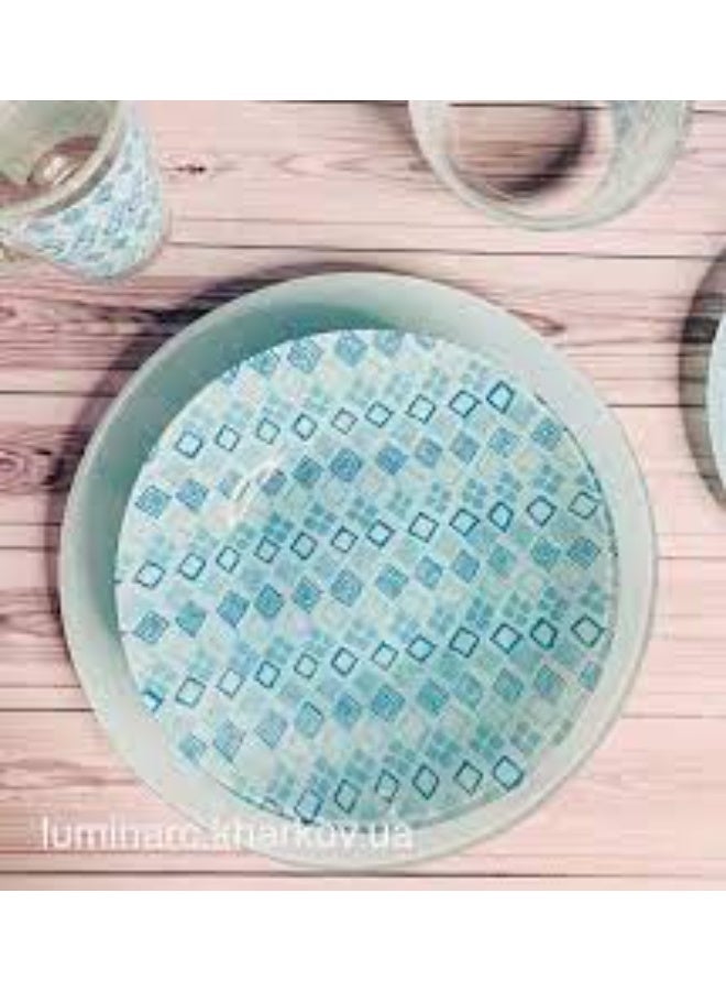 لومينارك طقم مائدة 46 قطعة من اركوبايركس - تركواز - Image 4