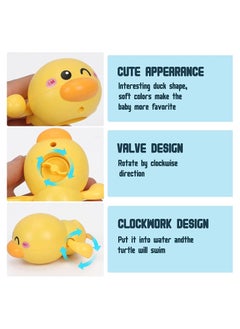 RATSAW Baby Bath Toys Duck 3 Pack Swimming Duck Toy For Children  - Image 5