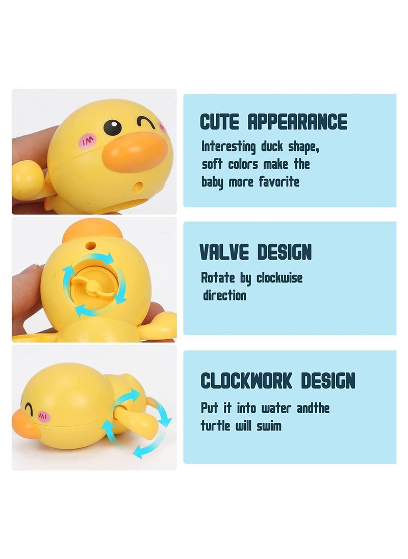 RATSAW - Baby Bath Toys Duck 3 Pack Swimming Duck Toy For Children - Image 1