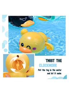 RATSAW Baby Bath Toys Duck 3 Pack Swimming Duck Toy For Children  - Image 4