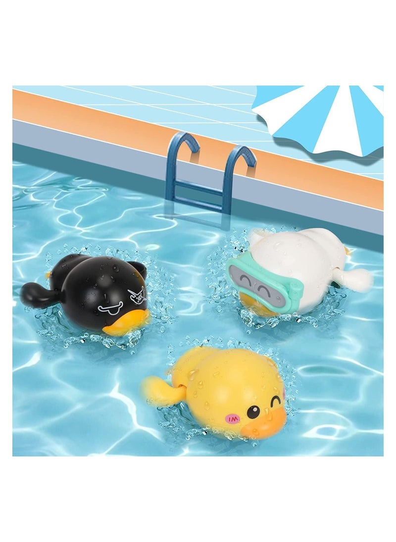 RATSAW - Baby Bath Toys Duck 3 Pack Swimming Duck Toy For Children - Image 1