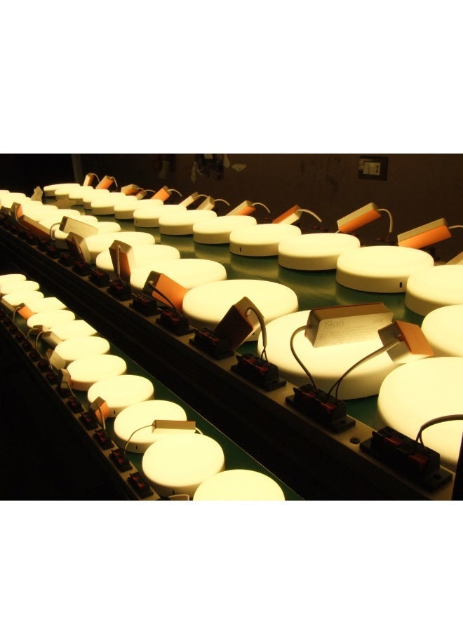 Sian Tech panel 36w warm outside 22*22cm aluminum  3000K 25000H life time - CRI90  3years - Image 2