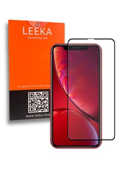 iPhone XR Screen Protector with HD view Bubble Free, Anti-Drop and Anti-scratch full screen anti finger print protection with free Easy Installation kit and wipes tempered glass
