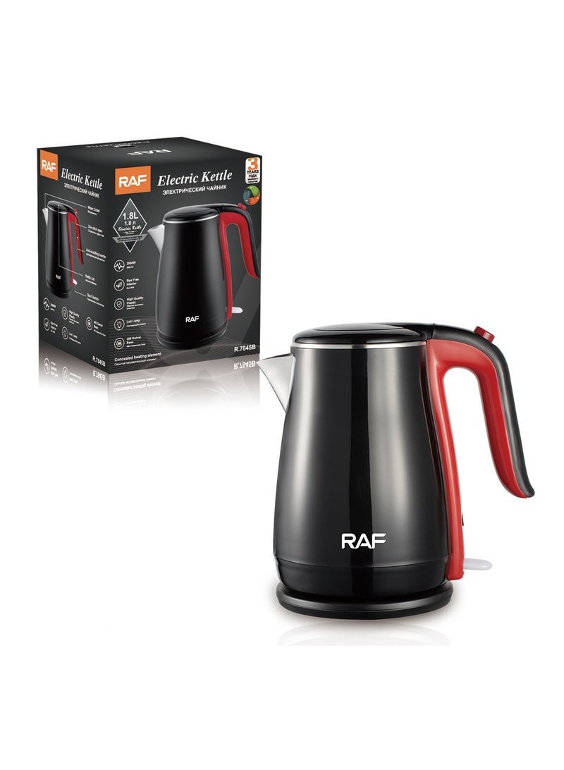 آر إيه أف غلاية منزلية من الفولاذ المقاوم للصدأ مع خاصية إيقاف التشغيل التلقائي سعة 1.8 لتر - Image 1