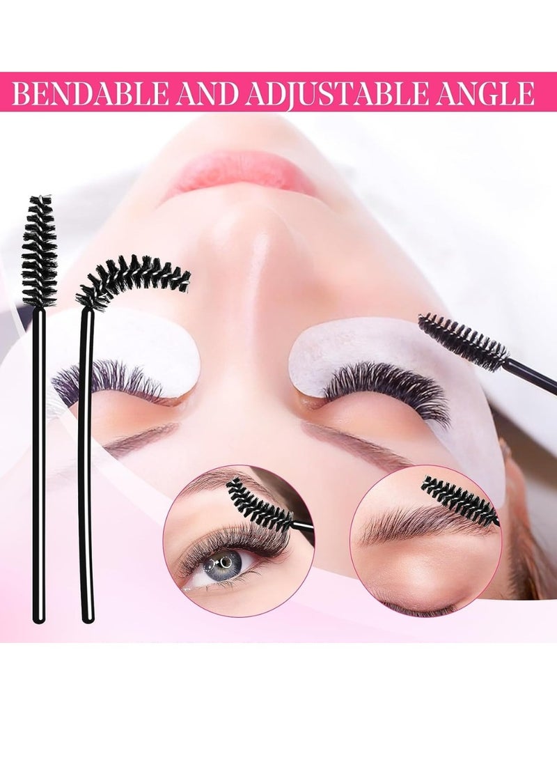 Hllozzi 60ml Eyelash Shampoo Eyelash Extension Cleanser Kit Lash Cleaning Kit with Brushes Lash Cleanser for Extensions Perfect Eyelash Extension Foam Makeup Remover Eyelash Extension Shampoo - Image 3