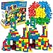 Strictly Briks Toy Building Set  Toddler Toy for Creative Play  Educational Building Blocks for Fine Motor Skills  Interlocking Design Compatible with Lego  204 Pieces Basic Colors - Image 4