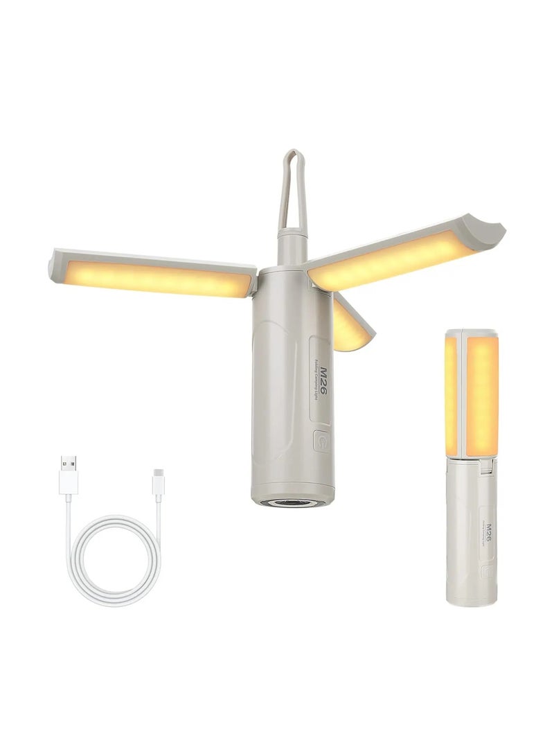 Toby's Tobyâ€™S 3500Mah Rechargeable Camping Lantern  Portable Foldable Aluminum Table With Adjustable Height, Stable Support, Ideal For Camping, Hiking, Picnics & Outdoor Adventures - Image 5