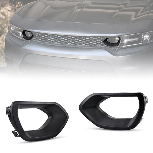 KEWISAUTO Front Bumper Grille Inserts for 20152021 Dodge Charger SRT Front Bumper Center Grill Inserts Mesh Trim Cover for 20152021 Dodge Charger SRTRTScat PackDaytona Accessories - Image 1