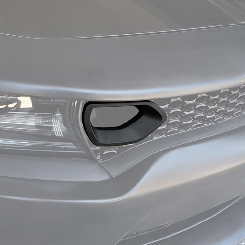 KEWISAUTO Front Bumper Grille Inserts for 20152021 Dodge Charger SRT Front Bumper Center Grill Inserts Mesh Trim Cover for 20152021 Dodge Charger SRTRTScat PackDaytona Accessories - Image 3