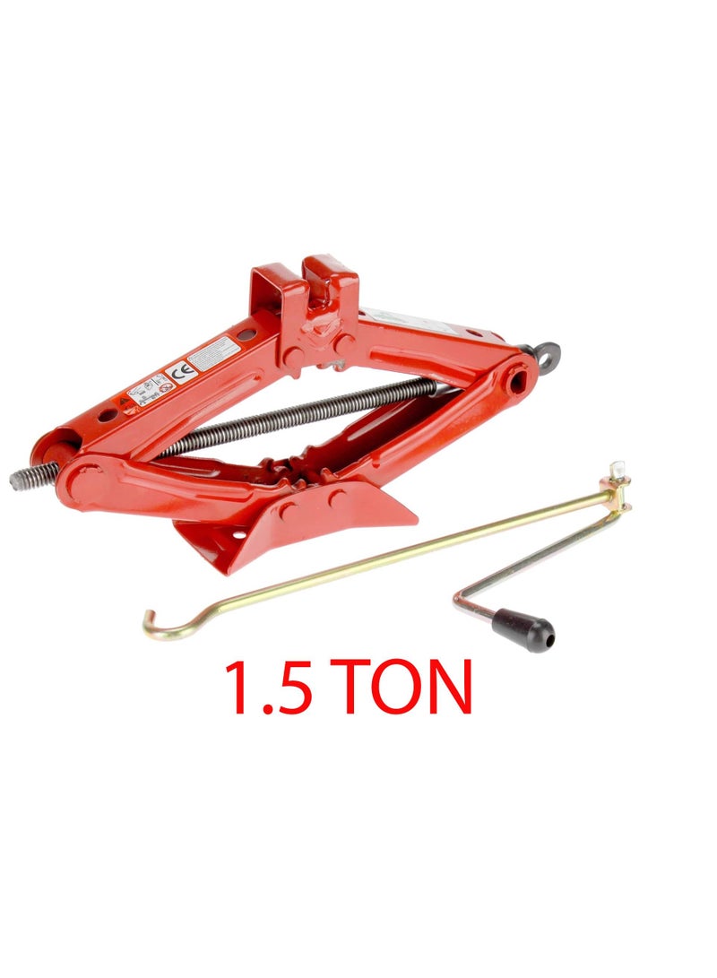 California formula-T California Extreme Double Cylinder Heavy Duty Car Air Compressor 150L/M Include Car Jack 1.5 Ton Booster Cable 500Amp 2.5 Mtr Deflator Cleaning Towels 3pcs 40x40cm & Gloves, Carry Bag Combo Pack - Image 4