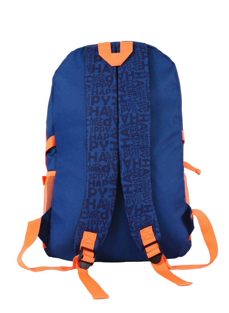 Biggdesign Moods Up Anti Theft and Waterproof Laptop Backpack, Navy Blue
