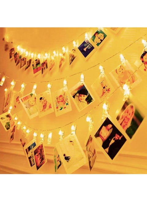 Photo Clips String Lights, Led Warm White 3M