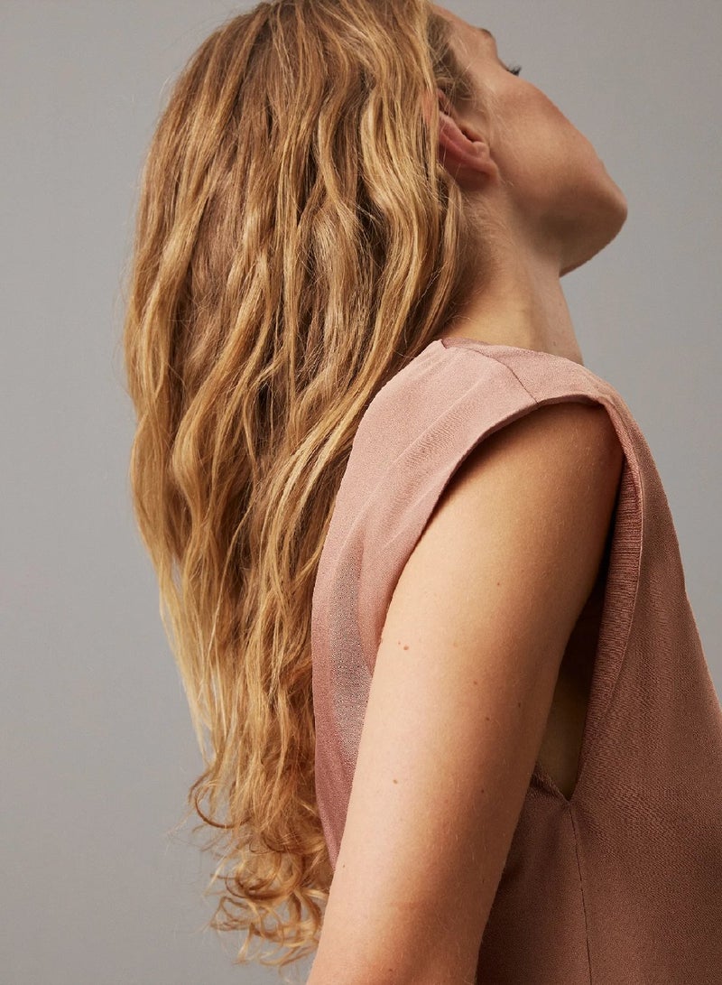 CALVIN KLEIN Viscose Shift Dress - Image 3