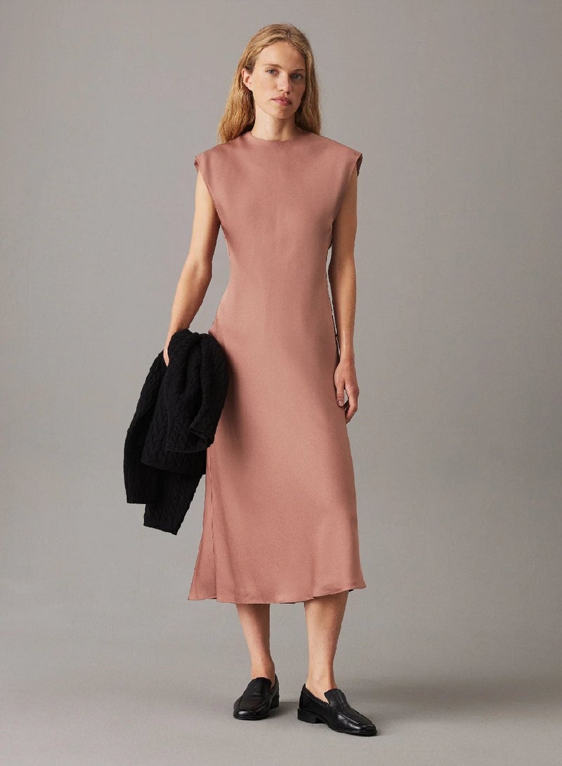 CALVIN KLEIN Viscose Shift Dress - Image 1