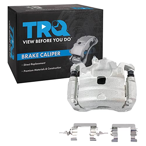 TRQ Front Right Brake Caliper w/Bracket Passenger Side Compatible with 2007-2009 Nissan Altima 2007-2010 Sentra - Image 2