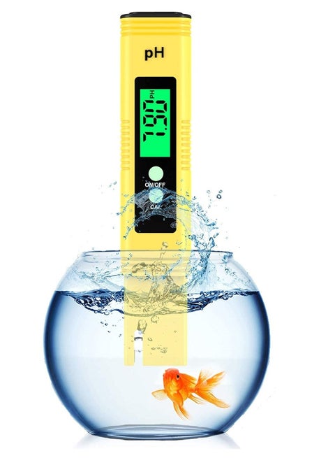 الرقم الهيدروجيني متر الرقم الهيدروجيني الرقمية 0.01 عالية الدقة متر الرقم الهيدروجيني ، مياه الشرب وأحواض السمك