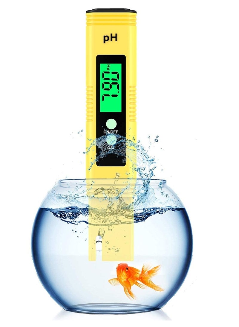PH Meter Digital PH Tester 0.01 High Accuracy PH Meter for Water 0-14 PH Measurement Range for Drinking Water Pool and Aquarium  - Image 1