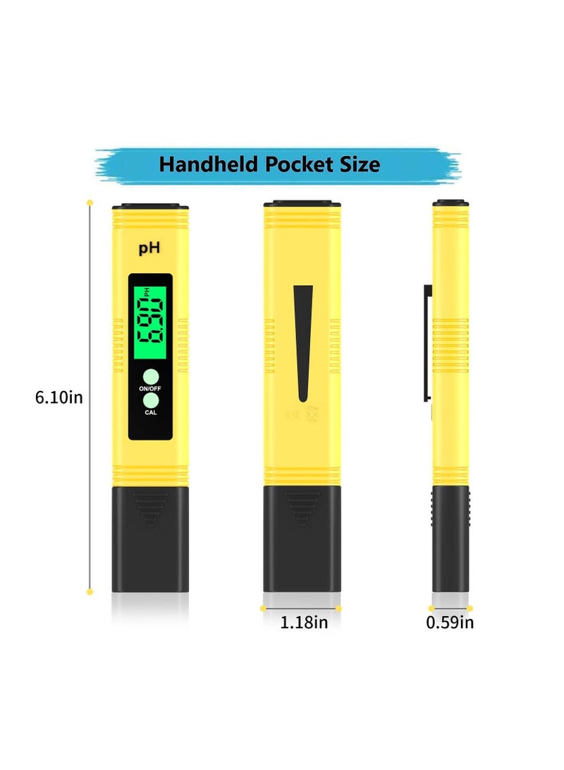 PH Meter Digital PH Tester 0.01 High Accuracy PH Meter for Water 0-14 PH Measurement Range for Drinking Water Pool and Aquarium  - Image 5