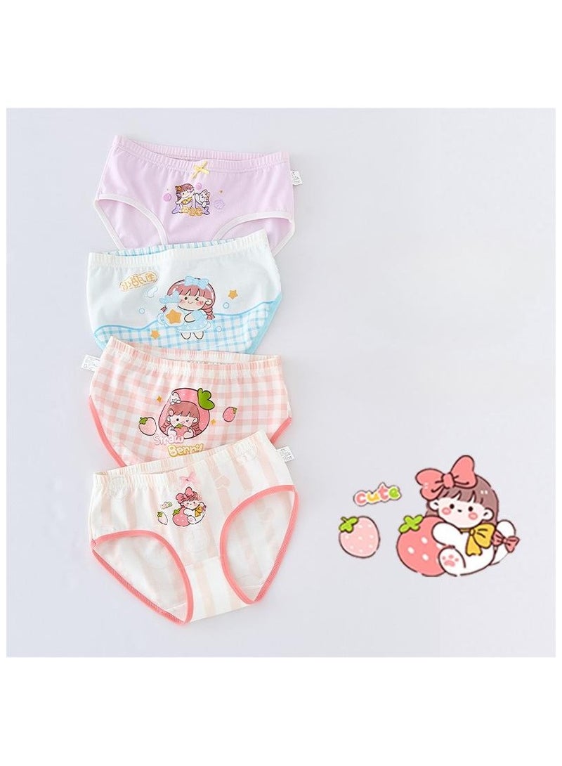 Little Girl Cute Style Triangle Pants Suitable For Ages 3-10 - Image 1
