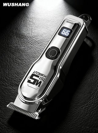 Electric Hair Trimmer for men,Professional Hair Clipper,Waterproof Shaving Machine for Men,ABS Material Body Hair Trimmer,Type-C Charging and User-Friendly for Salon-Quality Results at Home,Silver - view 5