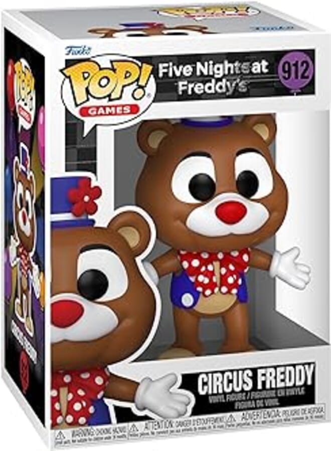 Funko Pop! Games: Five Nights at Freddy's - Circus Freddy, Collectible Vinyl Figure - 67630