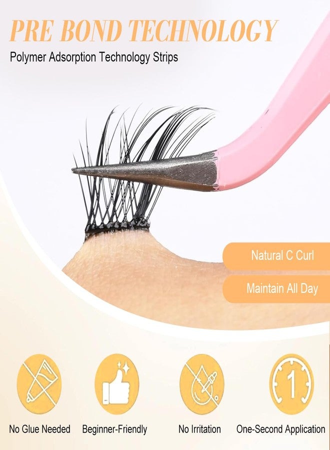 ماي كرييت مجموعة رموش MAYCREATE® اللاصقة بدون غراء، 108 قطعة، تتضمن رموشًا صناعية ذاتية اللصق بأنماط طبيعية خفيفة، ورموش عين القطة، ورموش كثيفة، قابلة لإعادة الاستخدام، خفيفة الوزن، سهلة التركيب بدون غراء. - Image 5