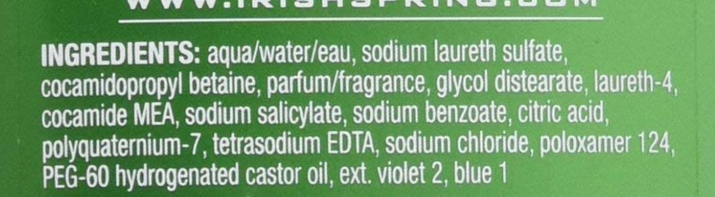 Irish Spring Body Wash, Moisture Blast 18 oz (Pack of 3)
