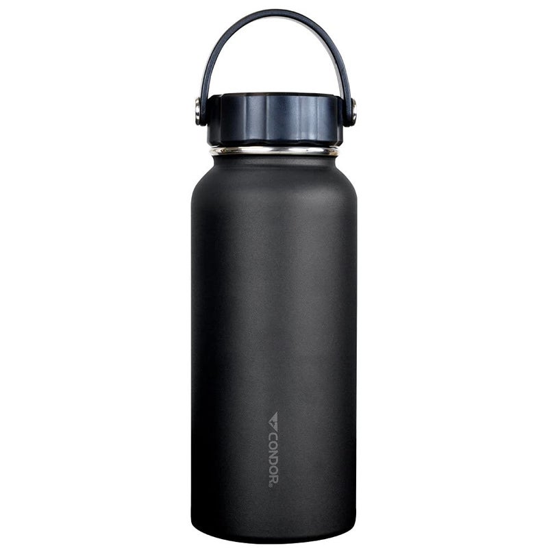 Condor Vacuum Sealed Thermal Bottle (Black  32 OZ) - Image 1