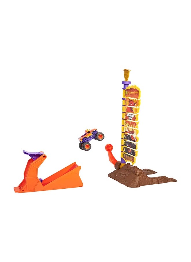 Monster Jam El Toro Loco Big Air Challenge Playset  - Image 2