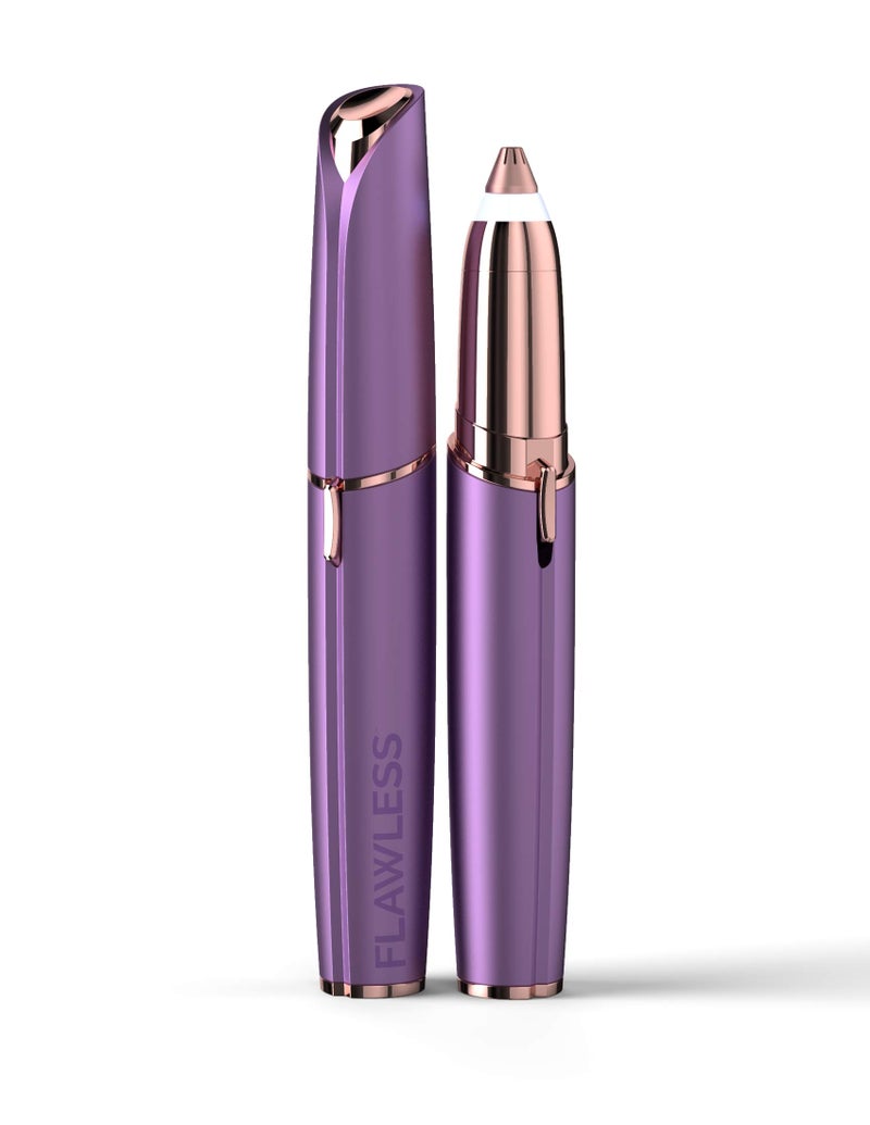 Finishing Touch Flawless Brows Remover, Electric Eyebrow Razor for Women with LED Light for Instant and Painless Hair Removal - Image 1