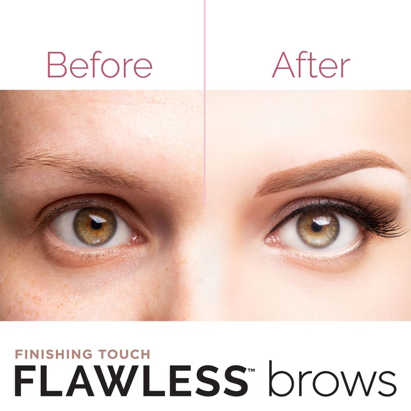 Finishing Touch Flawless Brows Remover, Electric Eyebrow Razor for Women with LED Light for Instant and Painless Hair Removal - Image 5