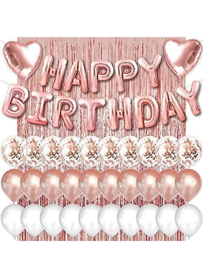 Secret Happy Birthday Balloons Banner - Image 1