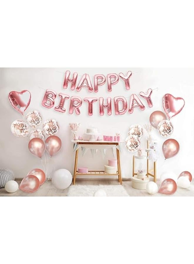 Secret Happy Birthday Balloons Banner - Image 4