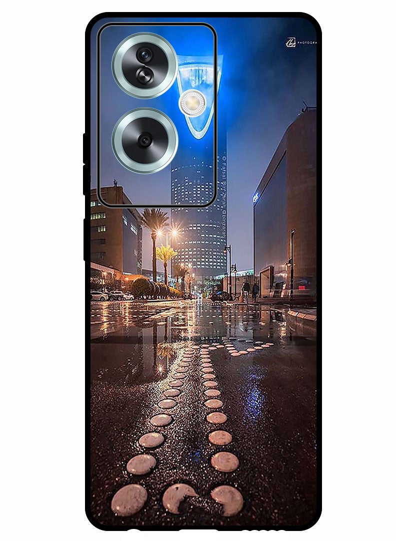Theodor Protective Case Anti Scratch Shock Proof Bumper Cover For Oppo A79 5G Kingdom Tower - Image 1