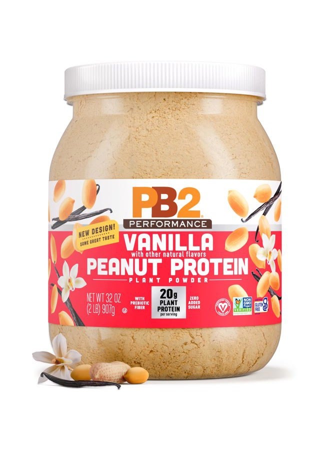 PB2 Performance Madagascar Vanilla Peanut Theine 907g - Image 1