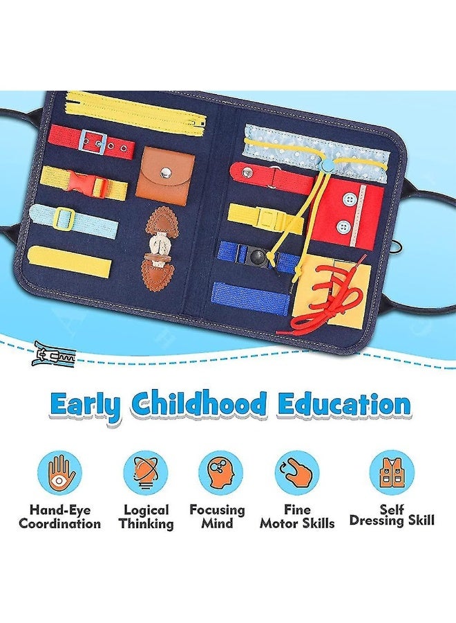 Toddler Busy Board Toddler Activities Board Educational Learning Toys - Image 2