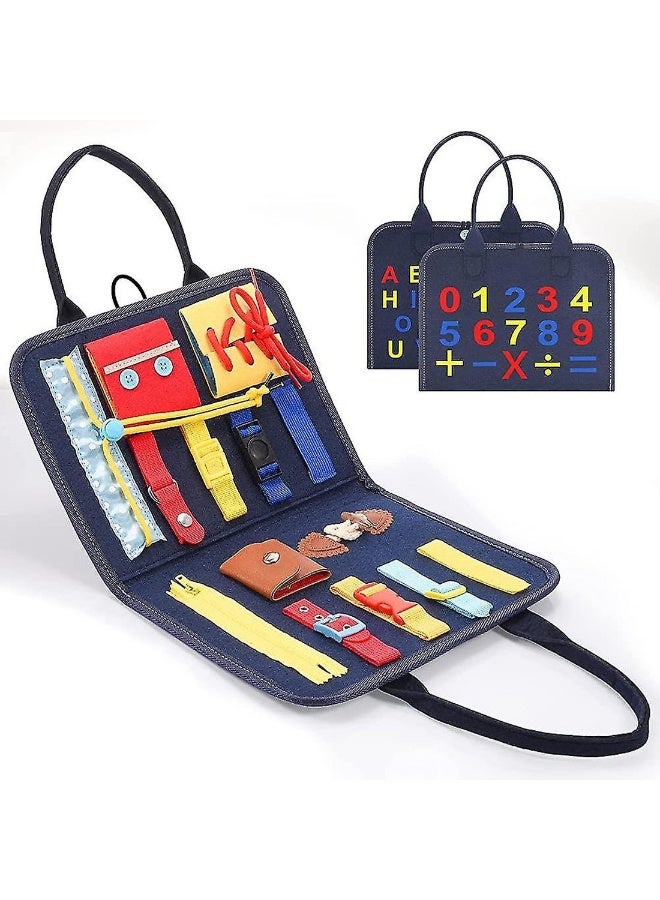 Toddler Busy Board Toddler Activities Board Educational Learning Toys - Image 1