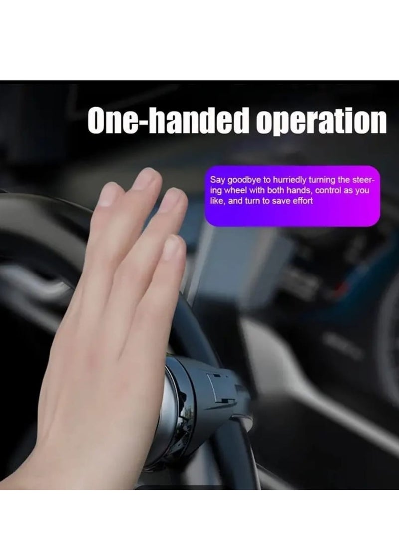 Generic - Universal Car Steering Wheel Booster Ball, Labor Saving Turning Spinner Knob with Bearing Power Handle Holder, Essential Automotive Accessory for Enhanced Steering Control - Image 1