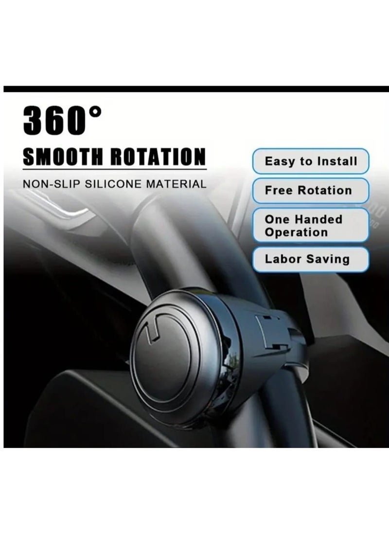 Generic - Universal Car Steering Wheel Booster Ball, Labor Saving Turning Spinner Knob with Bearing Power Handle Holder, Essential Automotive Accessory for Enhanced Steering Control - Image 1